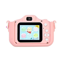Детский цифровой фотоаппарат Cartoon Digital Camera Dandy "Слоник", розовый