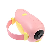 Детский цифровой фотоаппарат Wings "Птичка", розовый