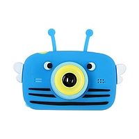 Детский цифровой фотоаппарат Пчелка Children's Fun Camera Bee "Пчела", синий