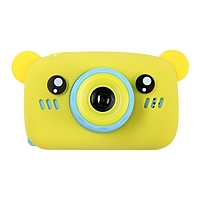 Детский цифровой фотоаппарат KIDS Fun Camera Bear "Мишка", желтый