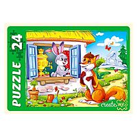 Макси-пазл Заюшкина избушка 24 элемента