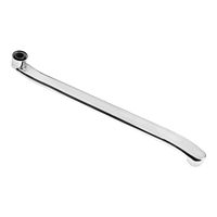 Излив для смесителя ZEIN, 3/4", изогнутый, нерж. сталь, 40 см, аэратор пластик