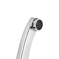 Излив для смесителя ZEIN, 3/4", изогнутый, нерж. сталь, 40 см, аэратор пластик
