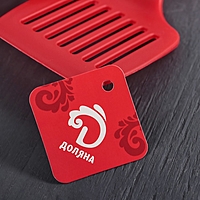 Набор кулинарных принадлежностей "Радуга", 4 предмета, цвет красный