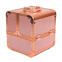 Бьюти-кейс для косметики CWB8015, цвет розово-золотой
