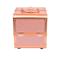 Бьюти-кейс для косметики CWB8015, цвет розово-золотой