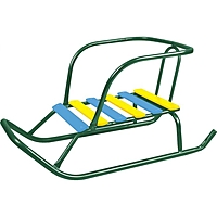 Санки "Ветерок 5" цвет: зеленый В5/З2