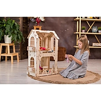 Кукольный домик «Дом для кукол до 30 см», с мебелью