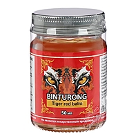 Бальзам Красный Тигр Binturong Tiger red Balm , 50гр