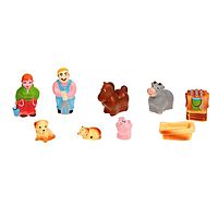Набор резиновых игрушек Крестьянское подворье
