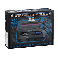 Игровая приставка Magistr Drive 2 lit, 16-bit, 252 игры, 2 геймпада