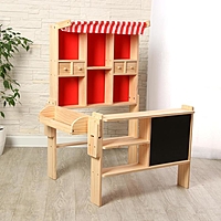 Игровой деревянный набор "Магазинчик" 73х60х102 см