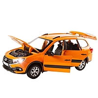 Машина металл "Lada Granta Cross" 1:24 цв оранж открыв двери,капот,багажник,св.зв JB1251207