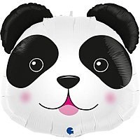 Фольгированный шар 29" фигура "Голова панды"   1207-4072