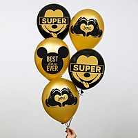 Воздушные шары "Mickey", Микки Маус  (набор 25 шт) 12 дюйм