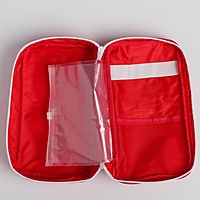 Косметичка дорожная "First Aid", цвет красный