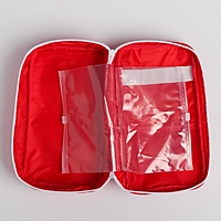 Косметичка дорожная "First Aid", цвет красный