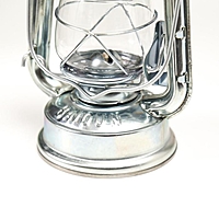 Керосиновая лампа декоративная серебристый 9,7х12,5х11,5 см