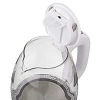 Чайник HOTTEK HT-960-003, 2200 Вт, 1.7 л, стекло, подсветка, белый