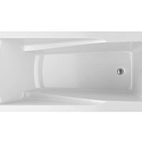 Ванна акриловая ALEX BAITLER NEMI 00-A0006524, 170 х 75 см, белая