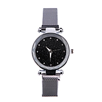 Подарочный набор 2 в 1 Love: наручные часы и кулон, d=3.8 см, ремешок магнит