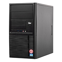 Компьютер IRU Office 315 MT, i5 9400F, 8Гб, 1Тб, SSD240Гб, GT710, 400Вт, DOS, черный