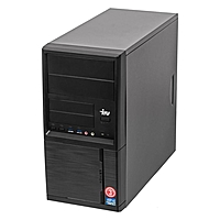 Компьютер IRU Office 315 MT, i5 9400F, 8Гб, 1Тб, SSD240Гб, GT710, 400Вт, DOS, черный