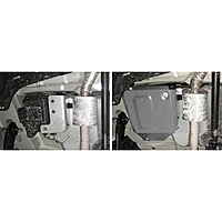 Защита адсорбера Rival для Kia Seltos 4WD (V - 2.0) 2020-н.в., алюминий 3 мм, с крепежом, 333.2852.1