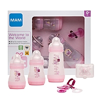 Подарочный набор для новорожденных Welcome to the world Giftset, цвет розовый, 0+