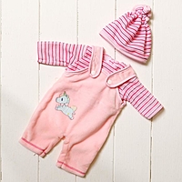 Одежда для пупса "Единорожка" с аксессуарами