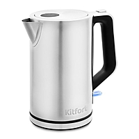 Чайник Kitfort КТ-637, 2200 Вт, 1.7 л, металл, серебристый