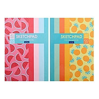 Блокнот А5 40л SKETCHPad Фрутоскоп жес подл бел блок 100г/м2 66882