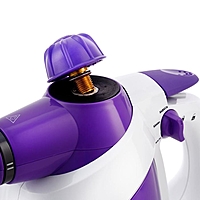 Пароочиститель Kitfort КТ-976, 1200 Вт, 0.3 л, 30 г/мин, нагрев 4 мин, бело-фиолетовый