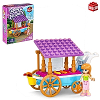 UNICON Конструктор Город Мечты "Передвижная закусочная", 79 деталей, SL-04506