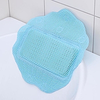 Подушка для ванны с присосками "Лотос" 33х33см