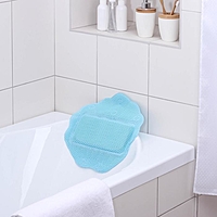 Подушка для ванны с присосками "Лотос" 33х33см