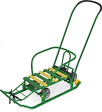 Санки Ника Тимка 5 Универсал Т5У/З2 зеленый