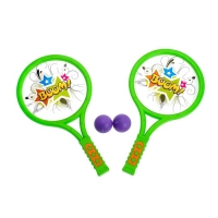 Набор для тенниса "Бум!", 2 ракетки, 2 мяча, цвета МИКС