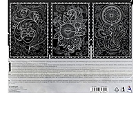 Набор для творчества Centropen Fantasia 9997: лист черный А4 - 4 шт