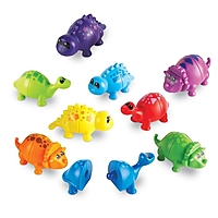 Развивающая игрушка "Собери динозавриков" 18 эл. LER6708