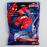 Воздушные шары "Super hero", Человек-паук (набор 25 шт) 12 дюйм