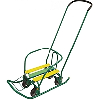 Санки "Ветерок 7 универсал" зеленый В7У/З2