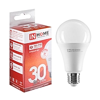 Лампа светодиодная IN HOME LED-A70-VC, Е27, 30 Вт, 230 В, 6500 К, 2700 Лм