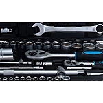 Набор инструмента Autovirazh AV-212082 1/2" 1/4" 82 предмета