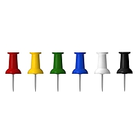 Кнопки силовые цветные 100 штук Erich Krause в евробоксе 19749