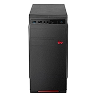 Компьютер IRU Office 315 MT, i5 9400F, 8Гб, 1Тб, GT710, 400Вт, Win10, черный