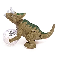 Динозавр "Вилли", работает от батареек, световые и звуковые эффекты