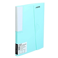 Папка 20 вкладышей А5 500мкм deVENTE Pastel фактура "песок", клапан, бирюз 3101804