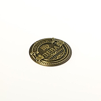 Монета знак зодиака "Дева", диам 2,5 см