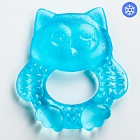 Прорезыватель охлаждающий «Совушка», колечко, цвет МИКС